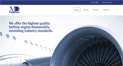 Desktop Screenshot of mdturbines.com